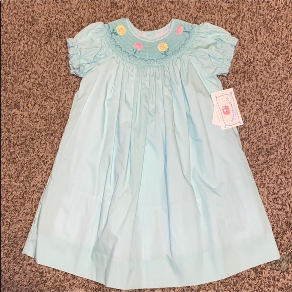 Marmellata smocked dress